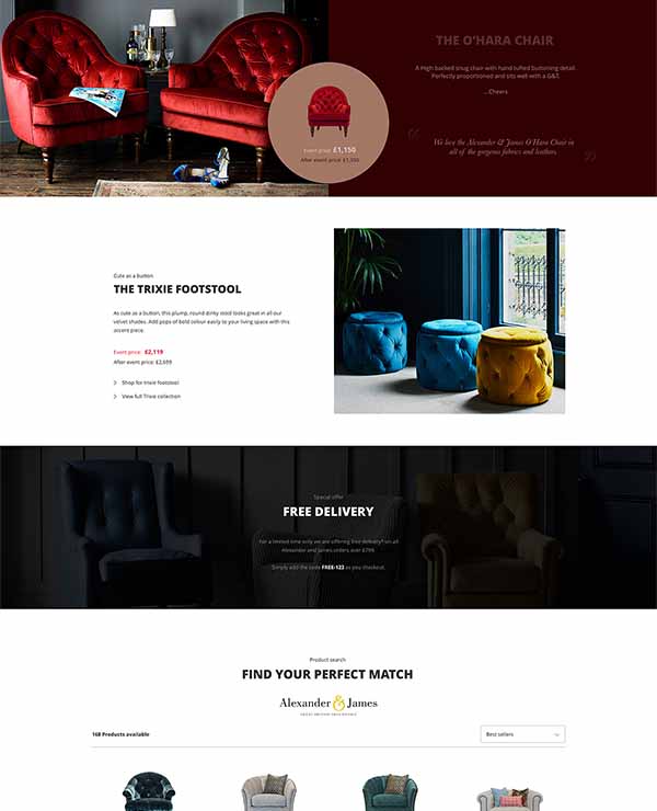 Product discovery content blocks