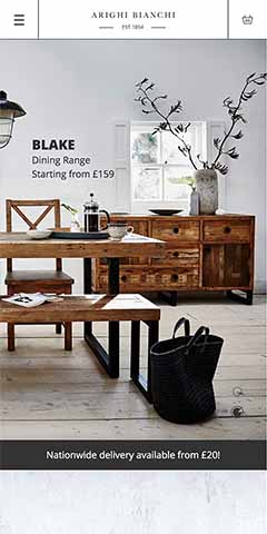 Custom content blocks on mobile