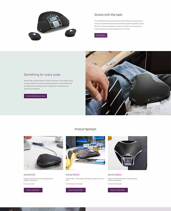 Product discovery content blocks