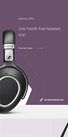 Brand landing page containing custom content blocks on mobile